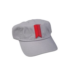 Michelob Ultra Minimalist Stapback Hat Gray Logo - NEW NWOT Golf Casual